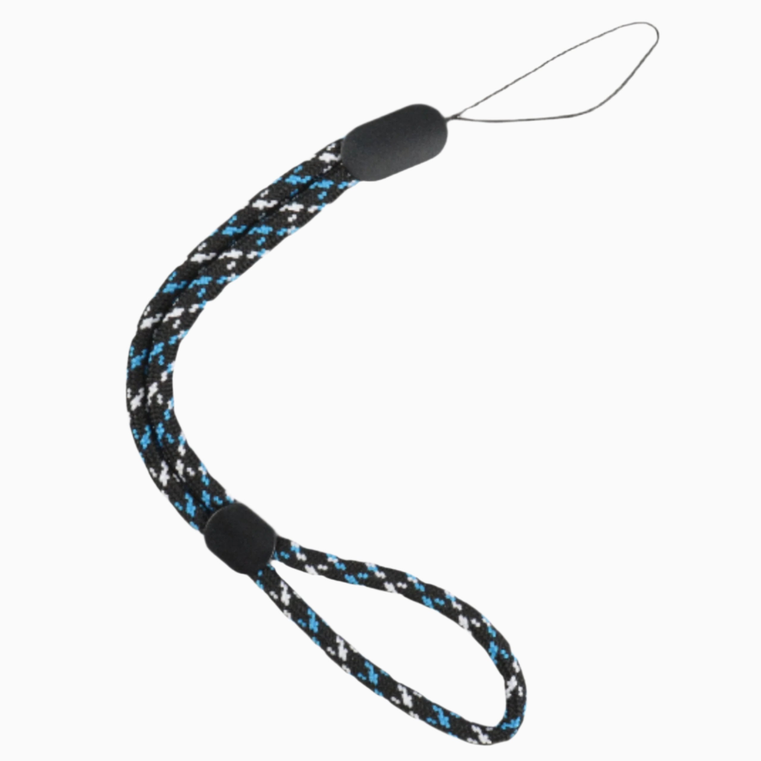 Dragonne noire et bleue pour appareil photo - Toute neuve