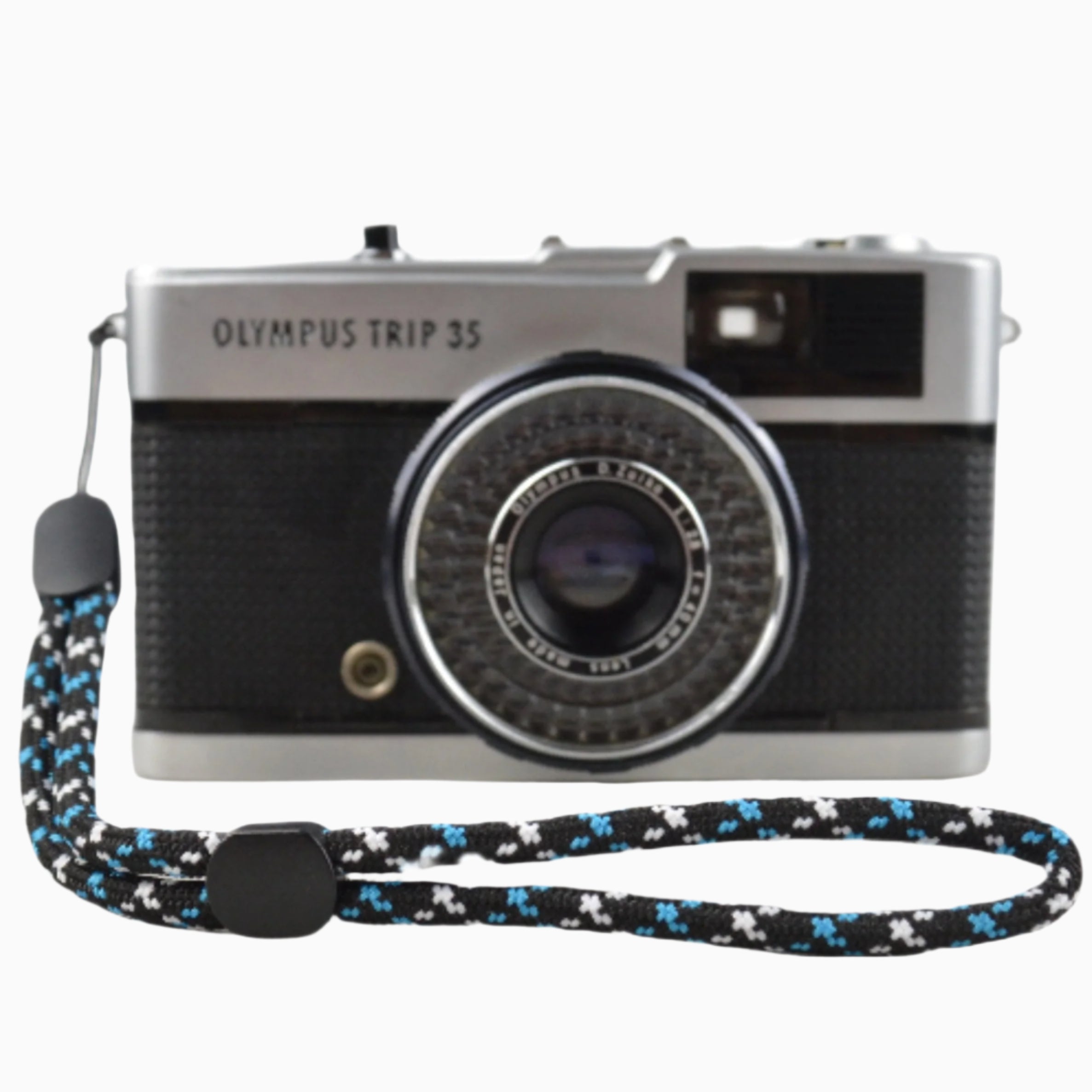 Dragonne noire et bleue pour appareil photo - Toute neuve