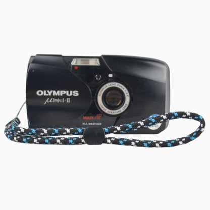 Black & Blue Camera Wrist Strap - Brand New