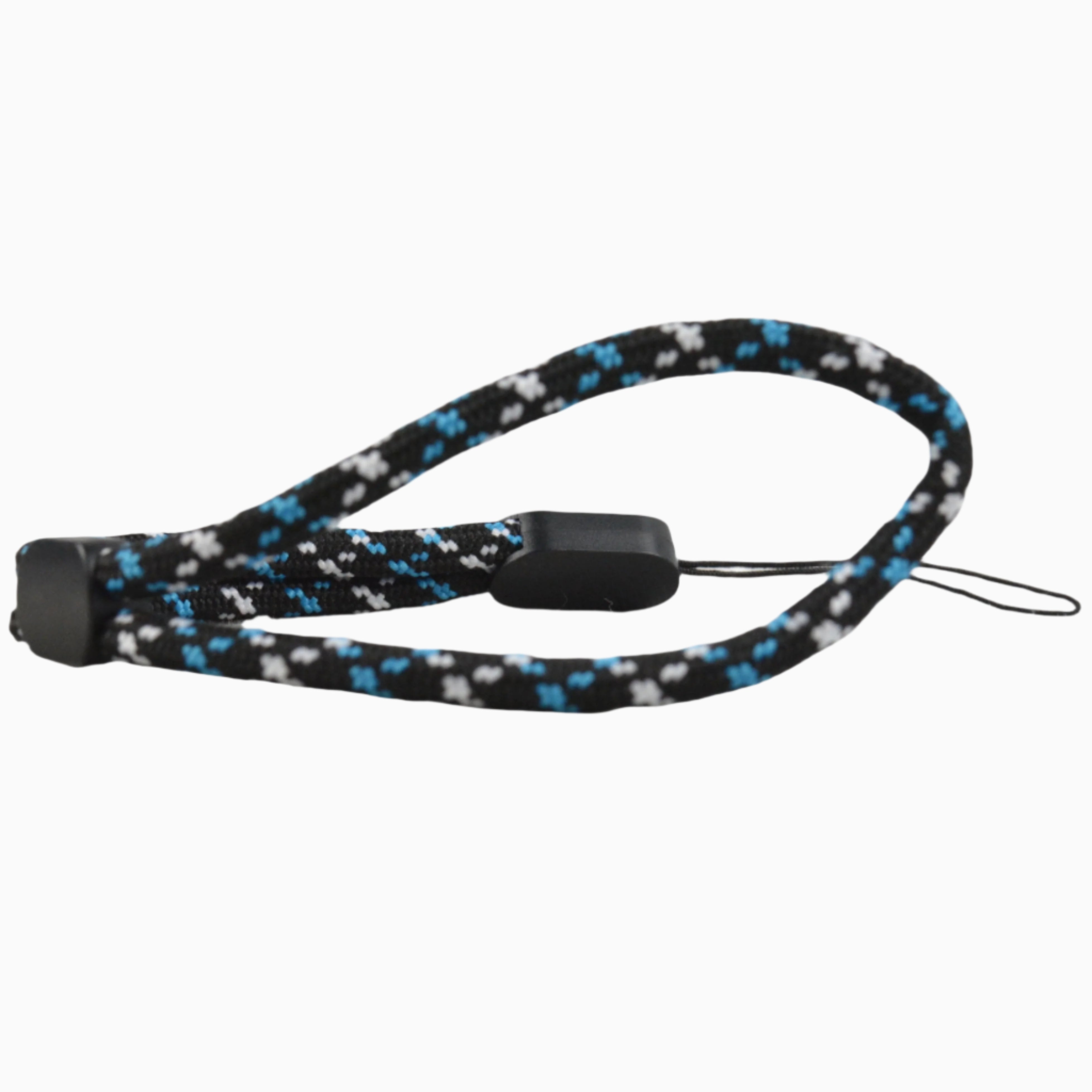 Black & Blue Camera Wrist Strap - Brand New