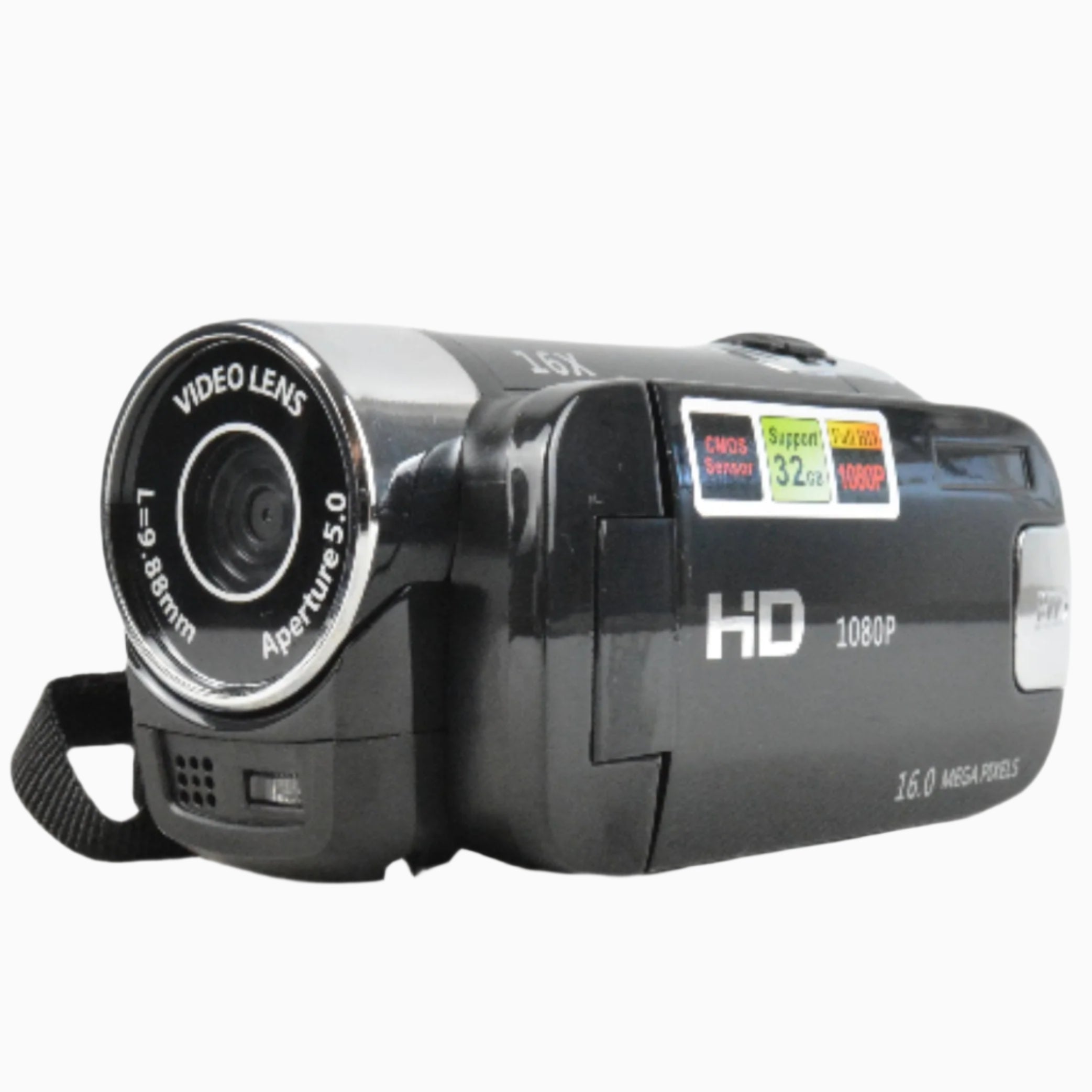 Retro Black Video Camcorder - Brand New