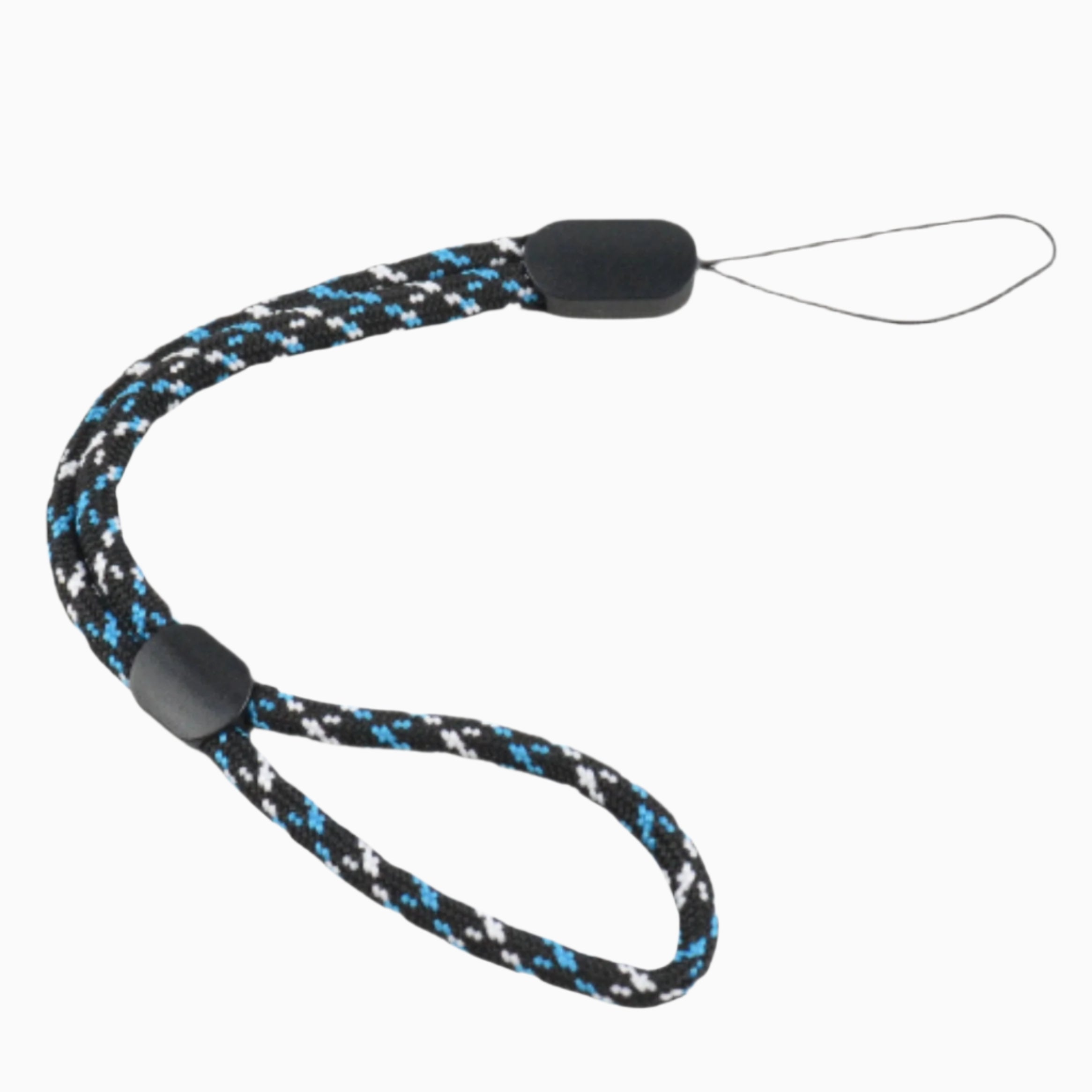 Black & Blue Camera Wrist Strap - Brand New