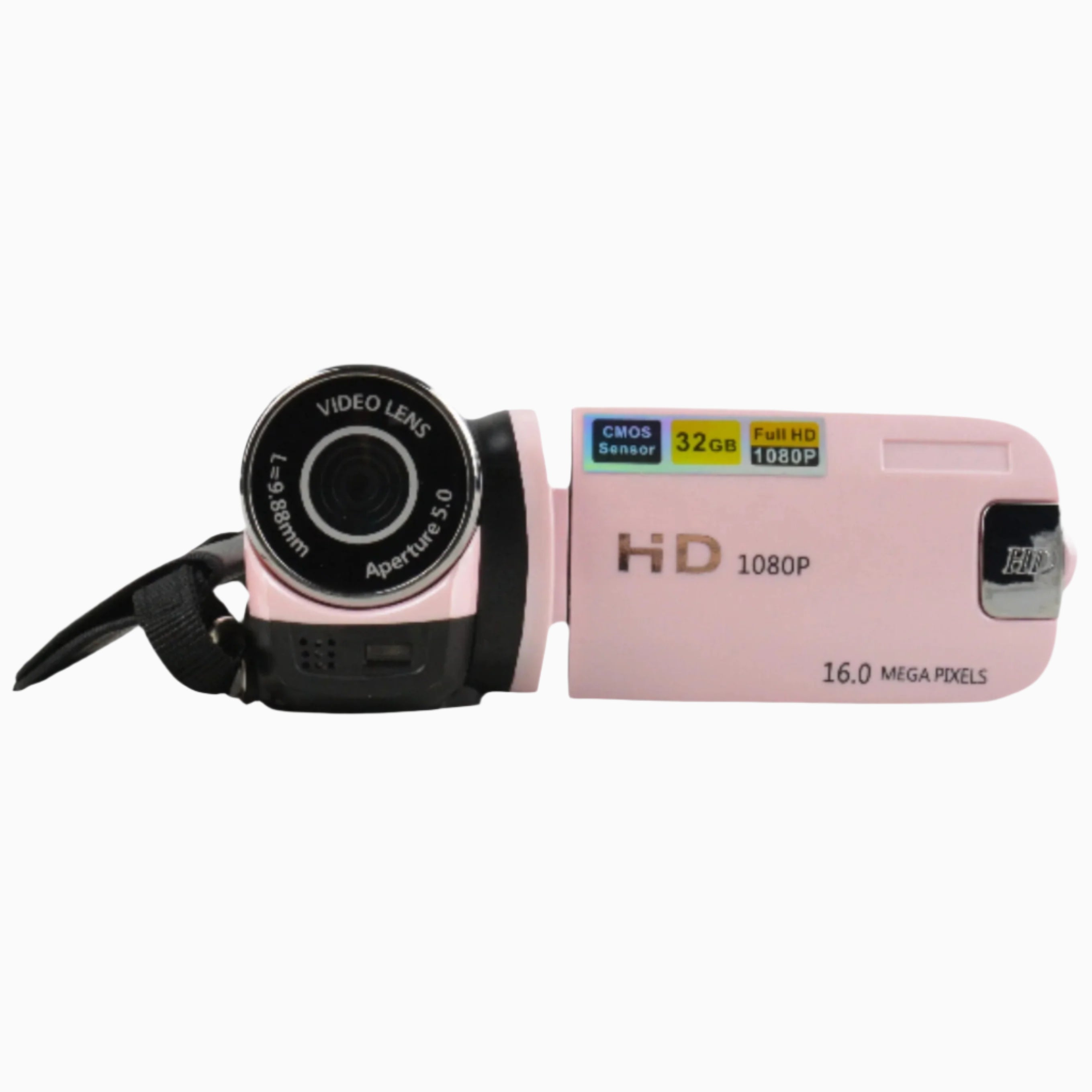 Retro Pink Video Camera Recorder - Brand New