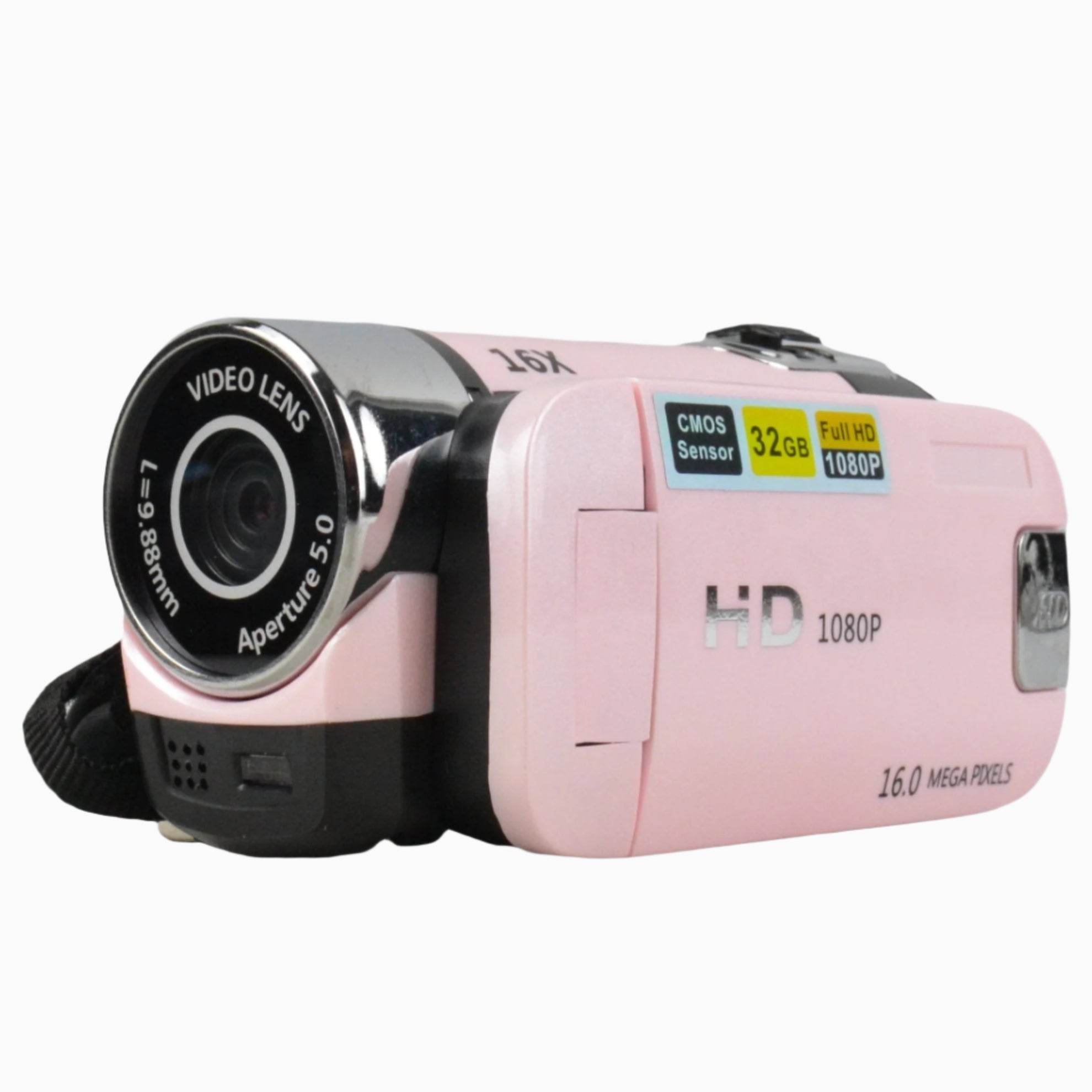 Retro Pink Video Camera Recorder - Brand New