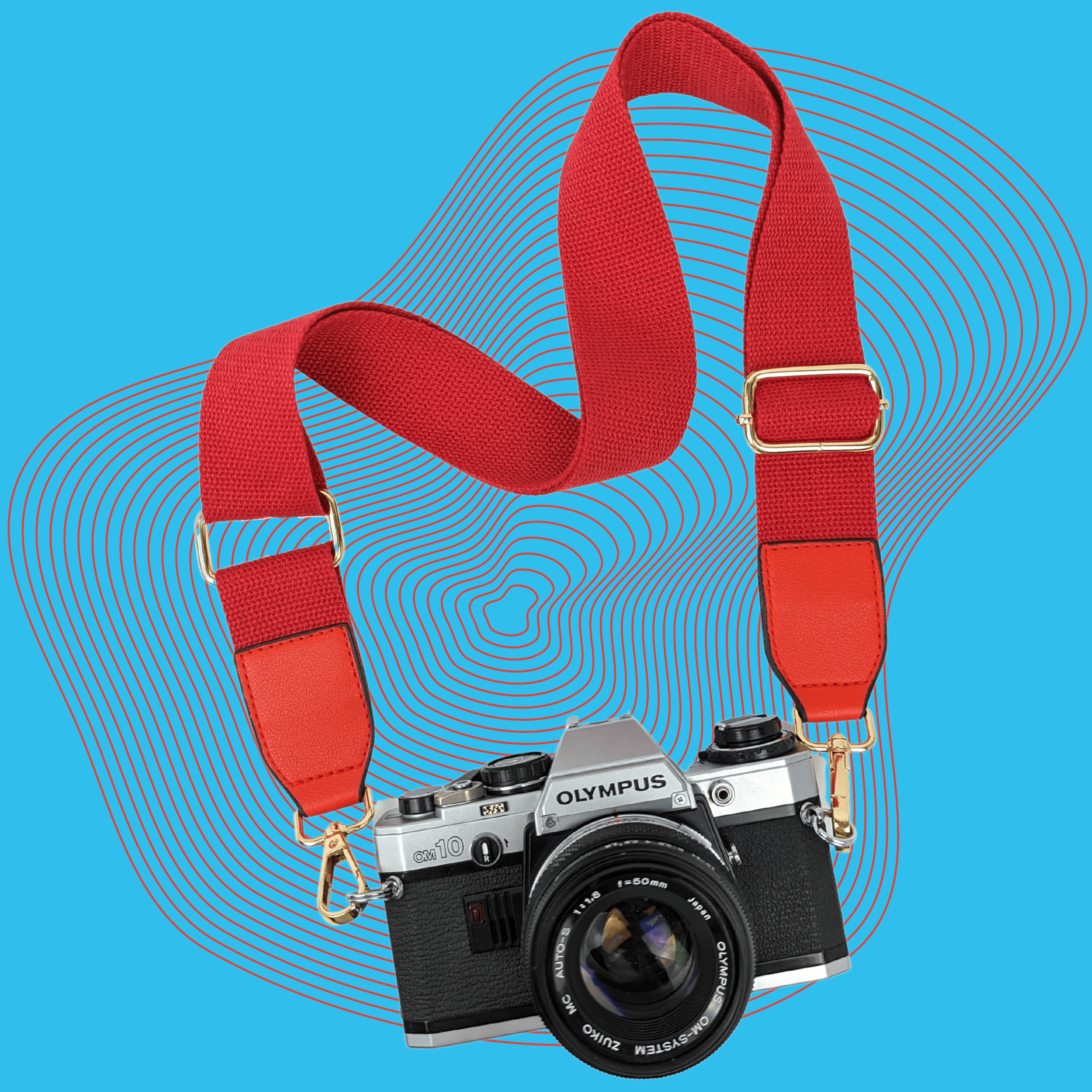 Brand New Canvas Colourful SLR Camera Strap