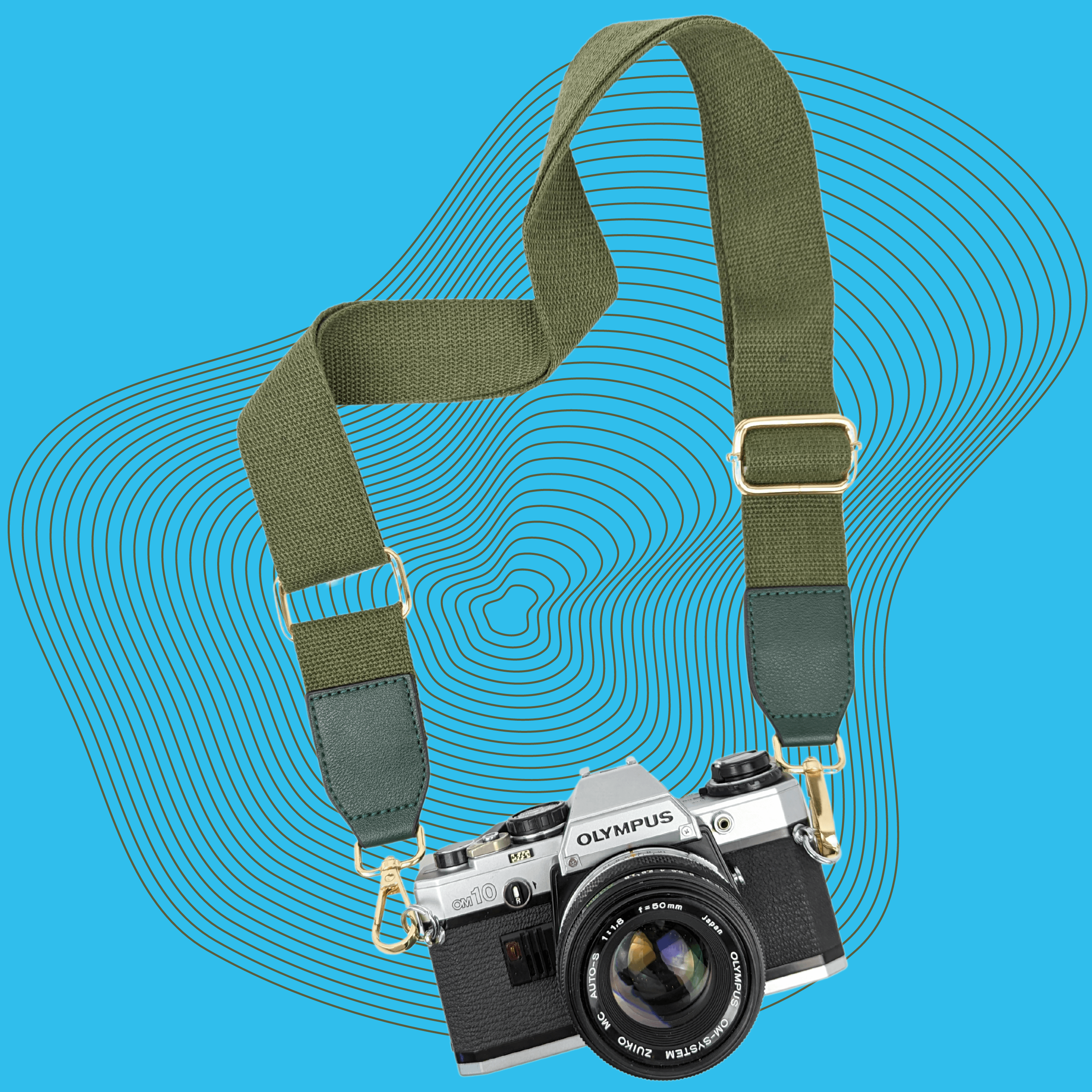 Brand New Canvas Colourful SLR Camera Strap