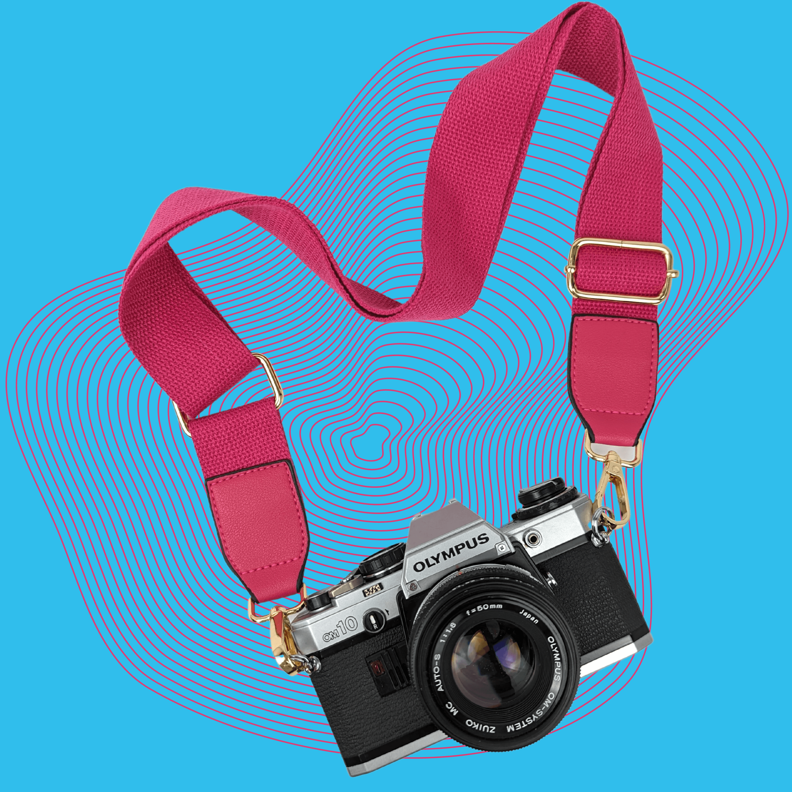 Brand New Canvas Colourful SLR Camera Strap