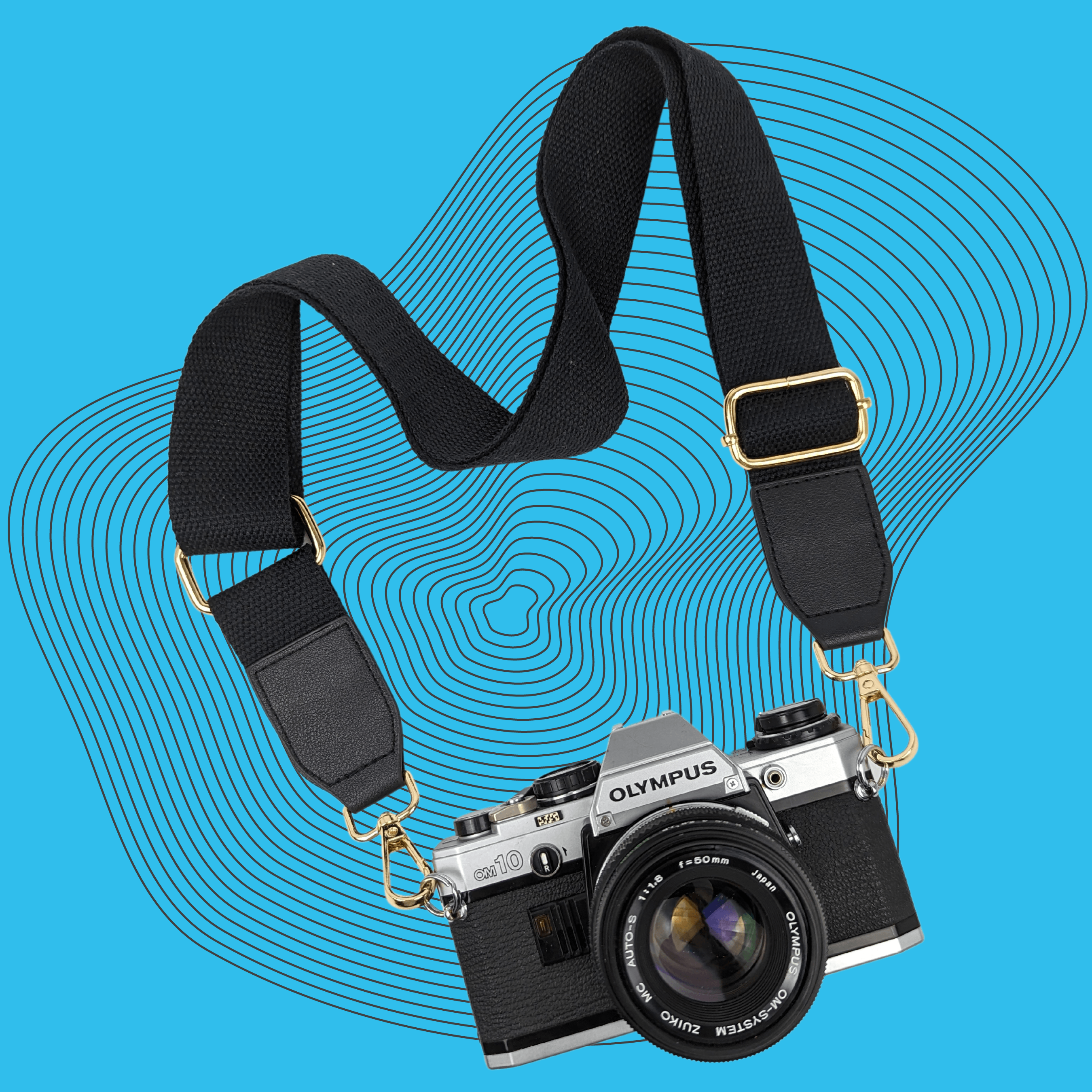 Brand New Canvas Colourful SLR Camera Strap