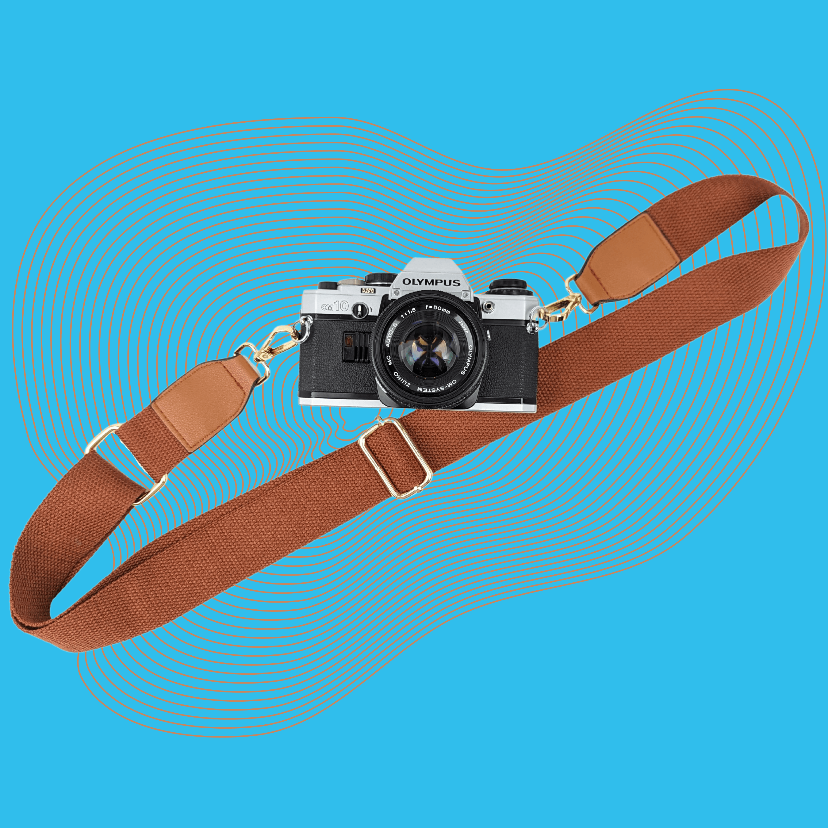 Brand New Canvas Colourful SLR Camera Strap