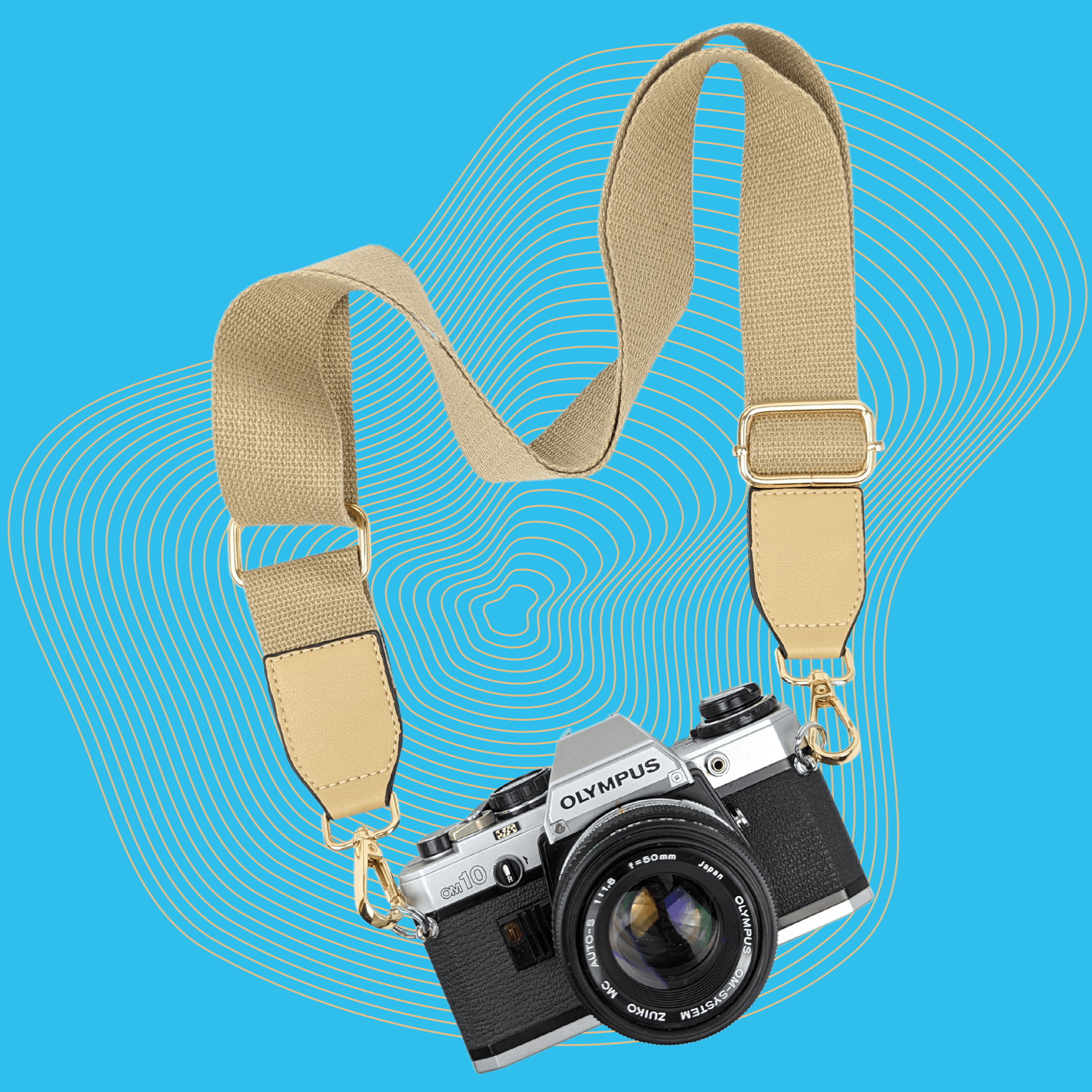 Brand New Canvas Colourful SLR Camera Strap