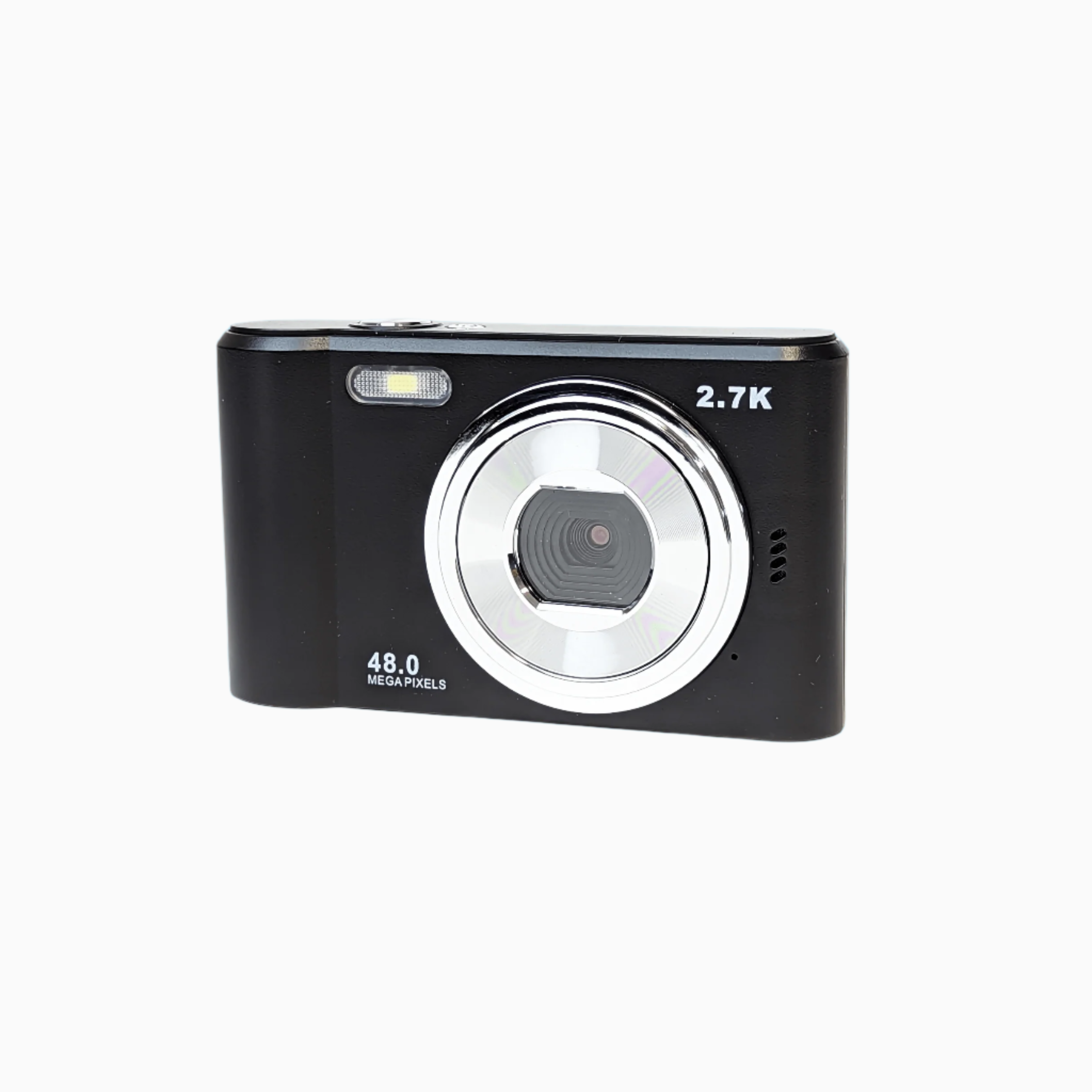 Retro Black Compact Digital Camera - Digicam