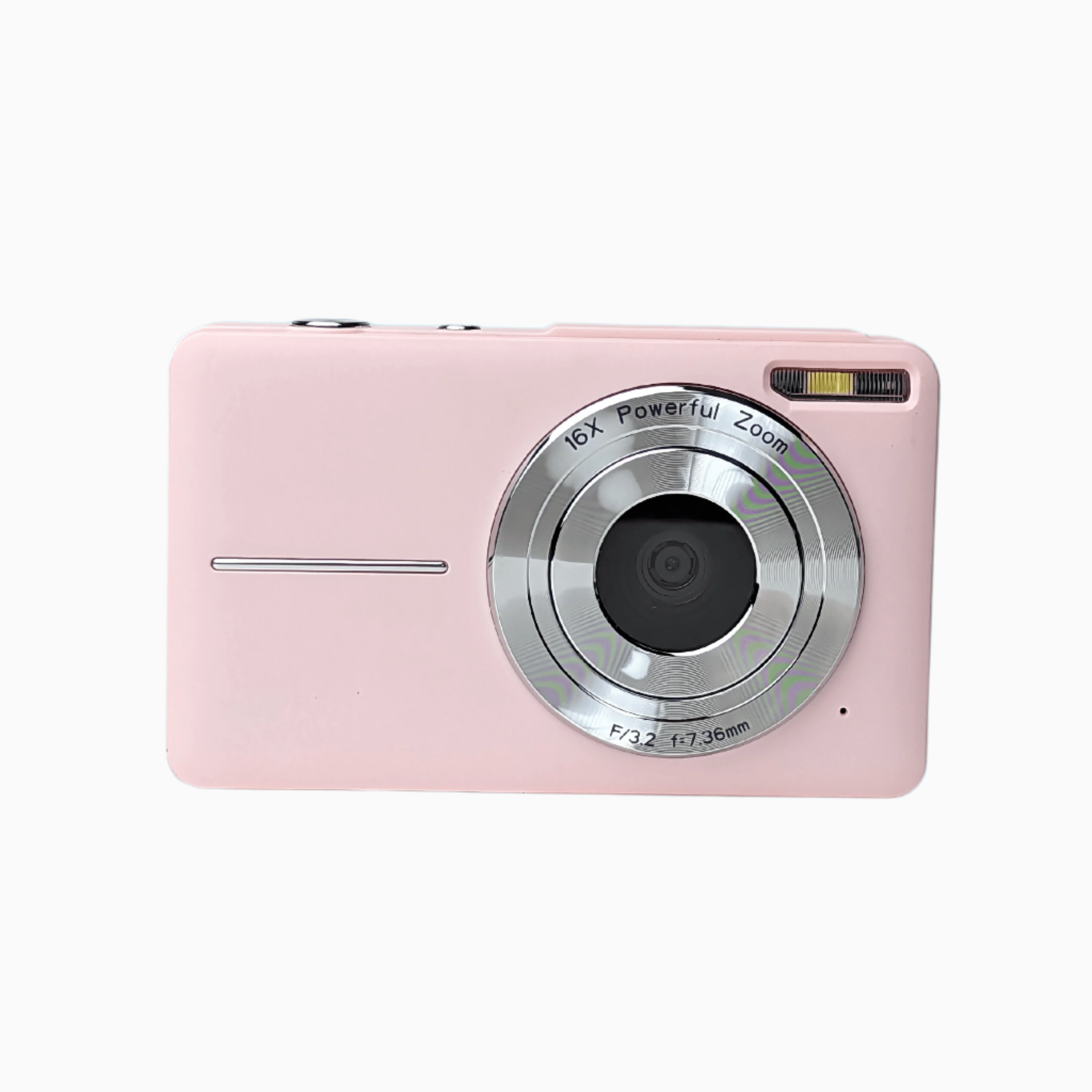 Retro Pink Compact Digital Camera - Digicam