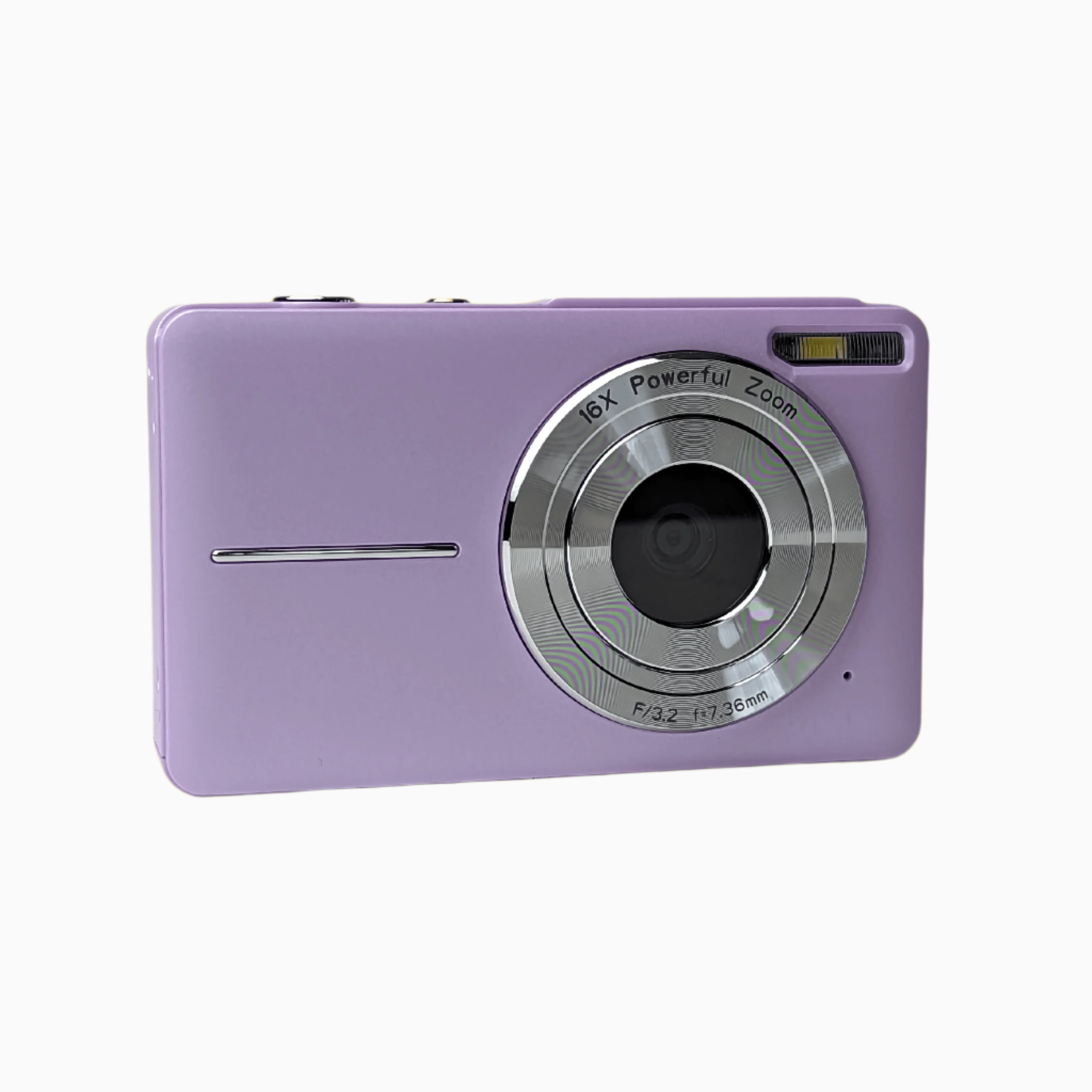 Retro Purple Compact Digital Camera - Digicam