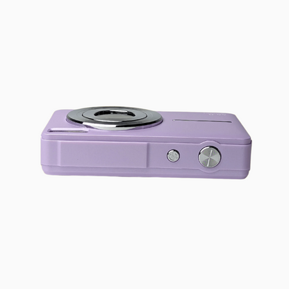 Retro Purple Compact Digital Camera - Digicam