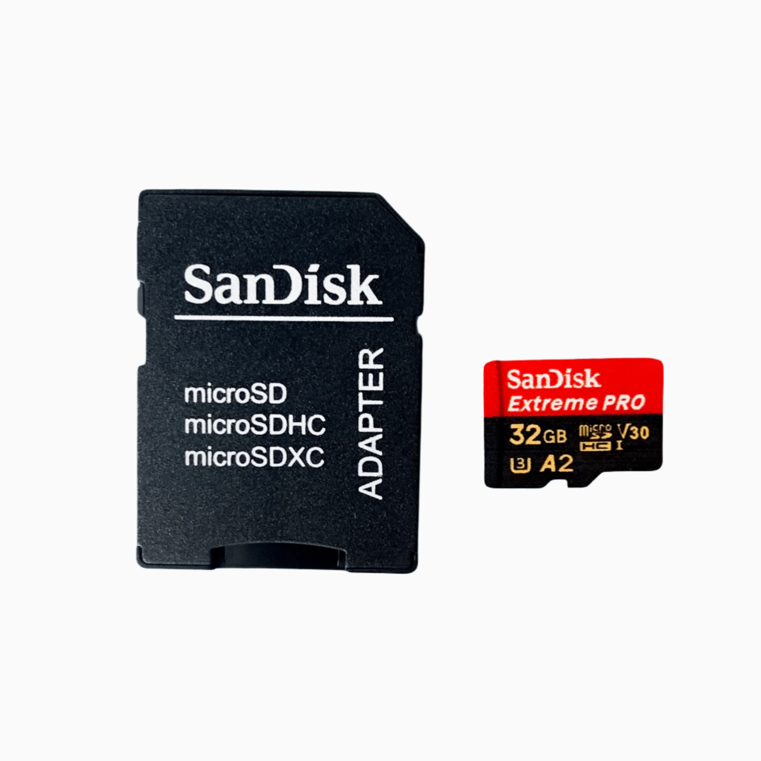 Sandisk Extreme Pro 32GB MicroSD Card With SD Card Adapter.